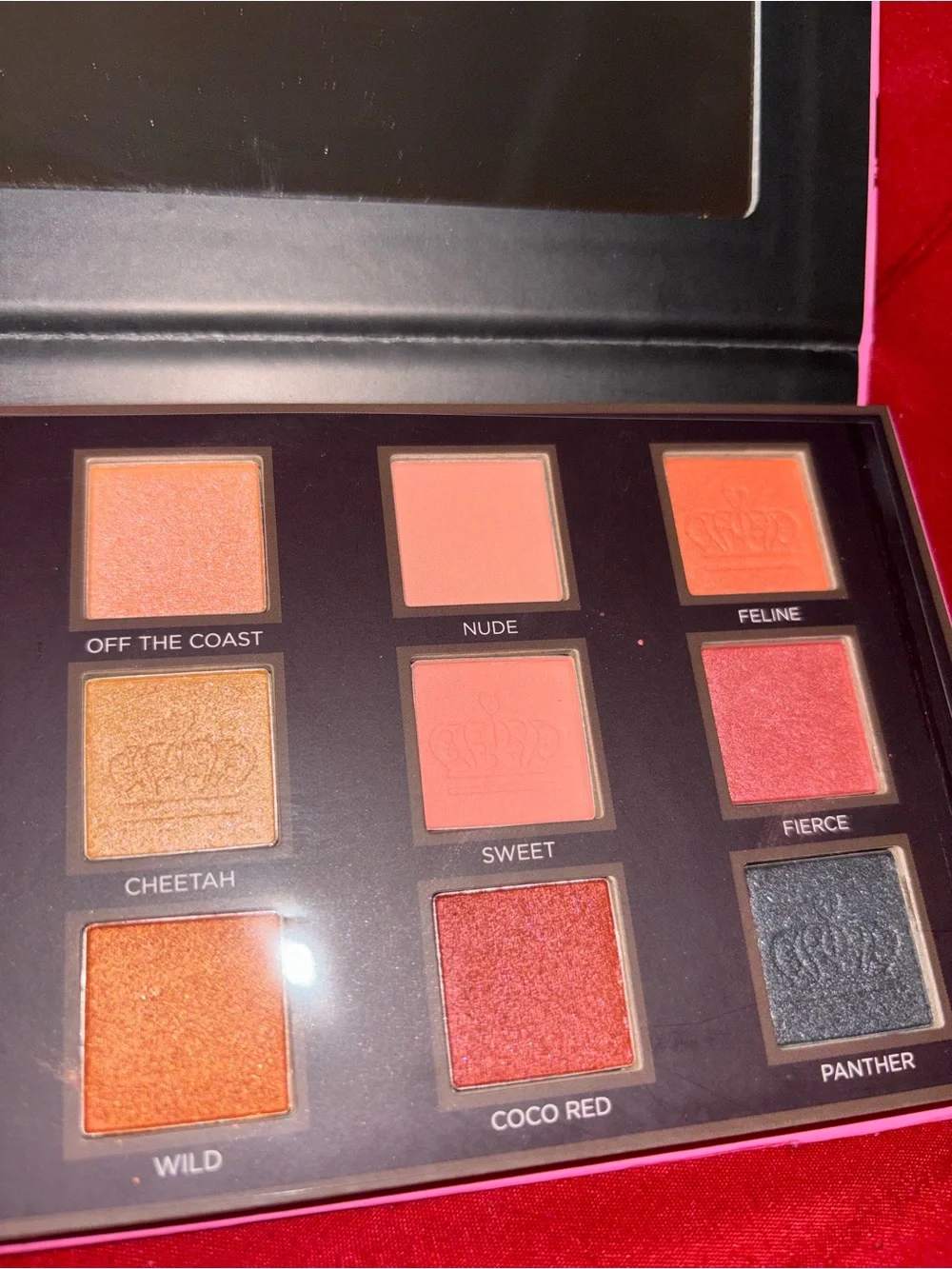 Juicy Couture Pink Leopard Print Eyeshadow Palette